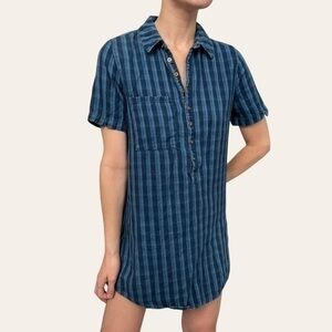 Forever 21 Striped Denim Shirt Dress 💕